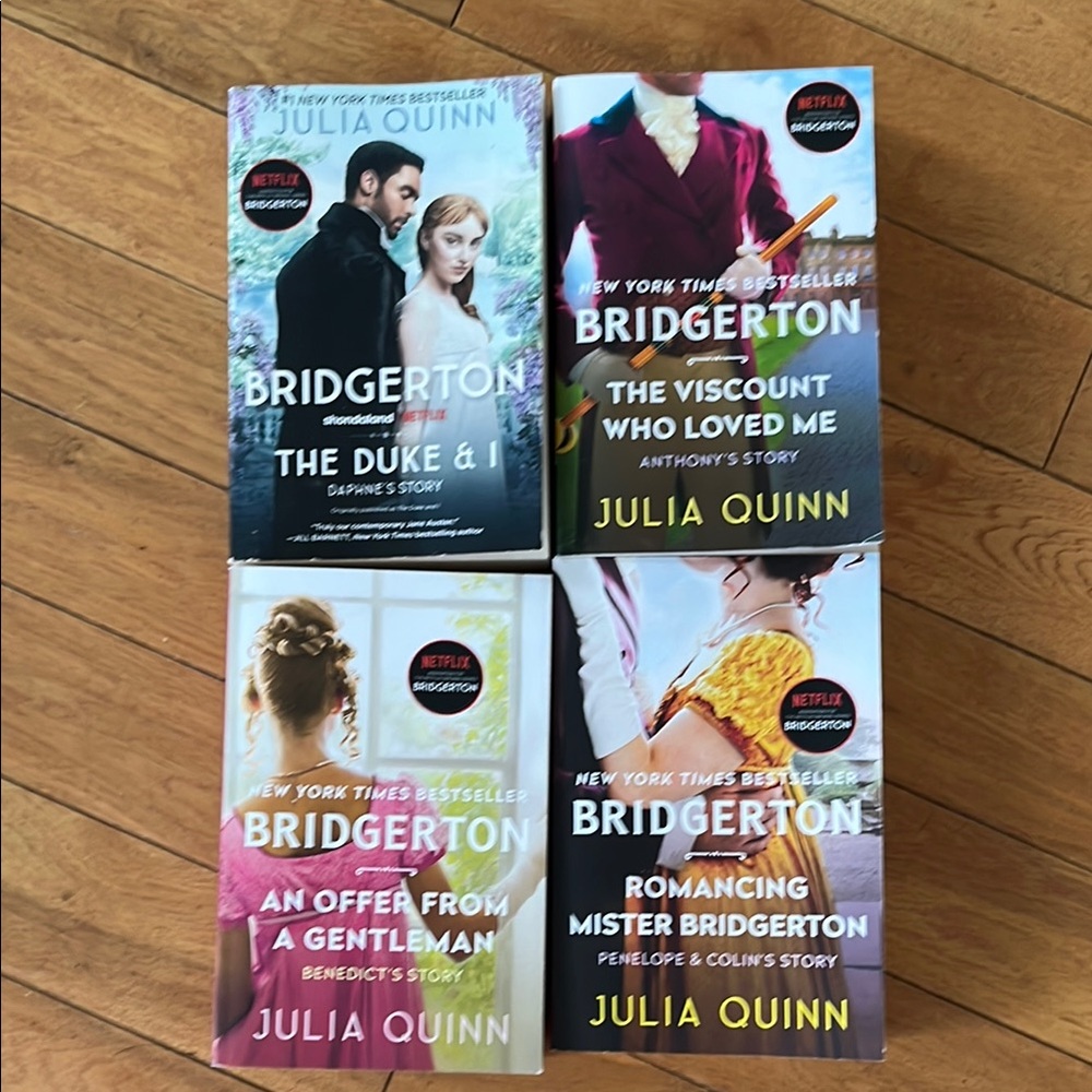 Bridgerton Book Set by Julia Quinn